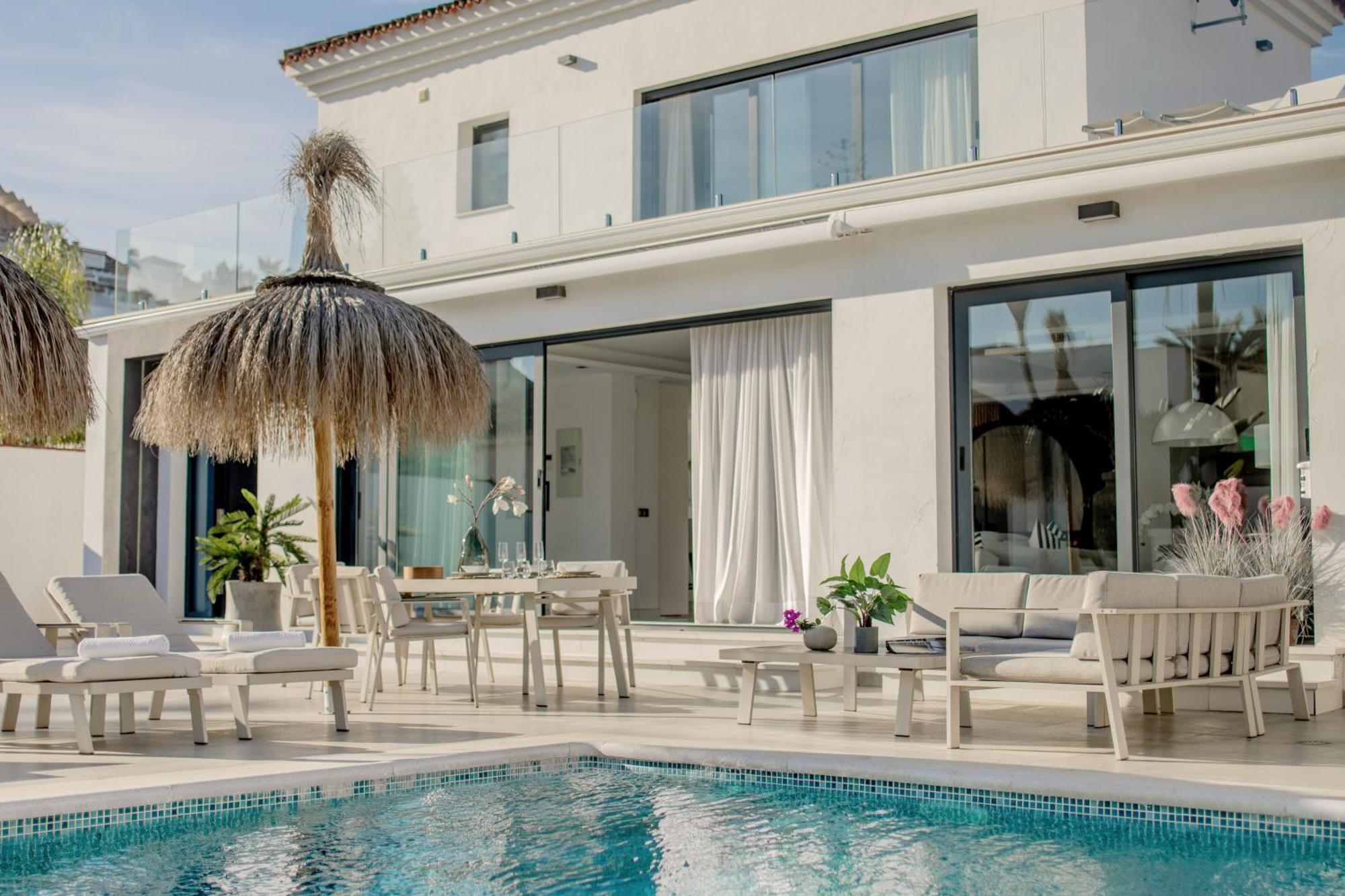 Villa La Sala Puerto Banus Marbella Bagian luar foto